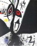 Miro, Oiseaux de grottes, 1971