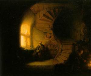 Rembrandt, Méditation